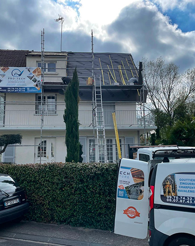 SAS PRO-TECH Couverture Ravalement, couvreur à Saint-Cloud (92210) dans les Hauts de Seine (92)